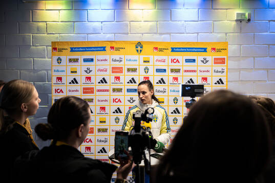 Nathalie Björn of the Swedish women's national football