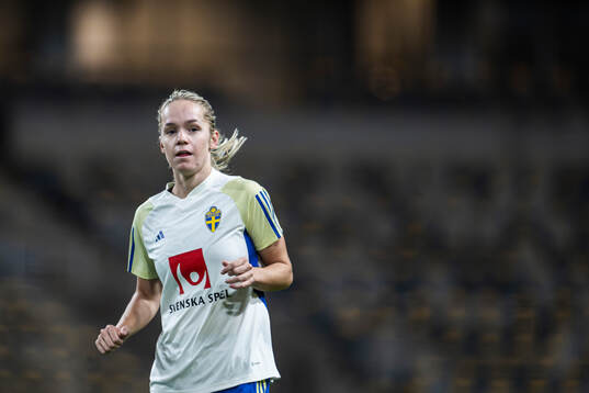 Hanna Lundkvist of the Swedish women's national football