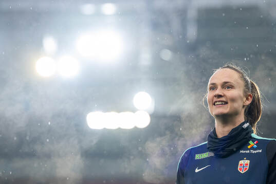 Caroline Graham Hansen of the Norwegian women's national