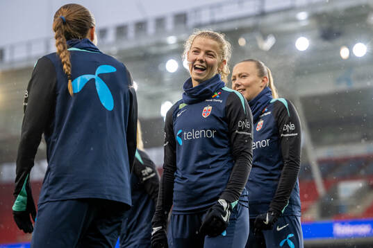 Justine Kielland of the Norwegian women's national football