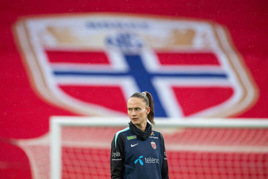 Caroline Graham Hansen of the Norwegian women's national