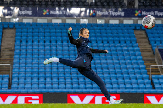Celin Bizet Ildhusøy of the Norwegian women's national
