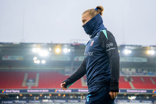 Olaug Tvedten of the Norwegian women's national football