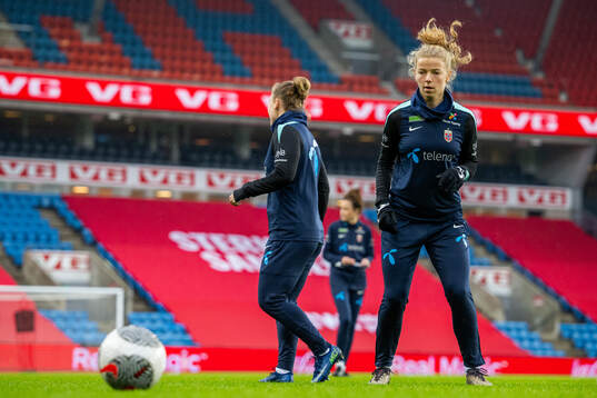 Justine Kielland of the Norwegian women's national football