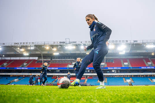 Maren Mjelde of the Norwegian women's national football team