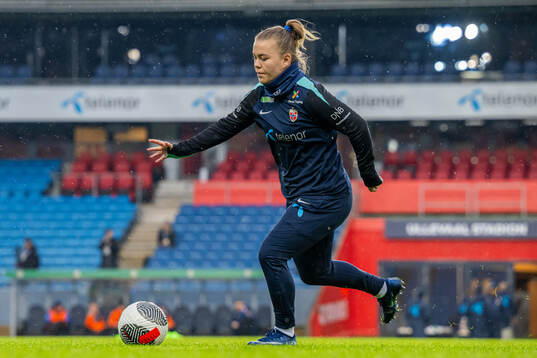 Olaug Tvedten of the Norwegian women's national football