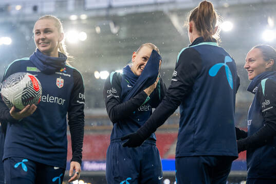 Karina Sævik of the Norwegian women's national football