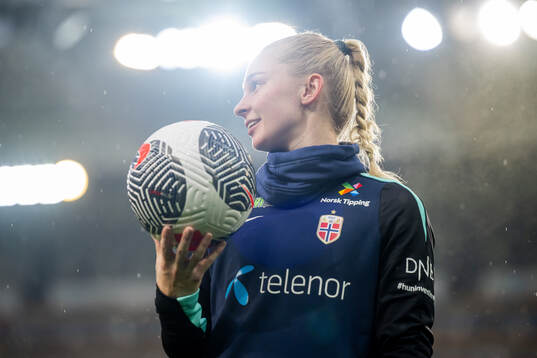 Emilie Marie Joramo of the Norwegian women's national