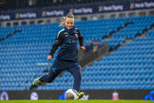 Emilie Woldvik of the Norwegian women's national football