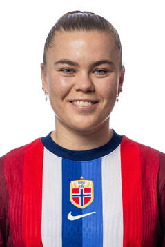 Olaug Tvedten of the Norwegian women's national football