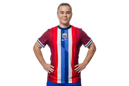 Olaug Tvedten of the Norwegian women's national football