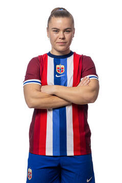 Olaug Tvedten of the Norwegian women's national football