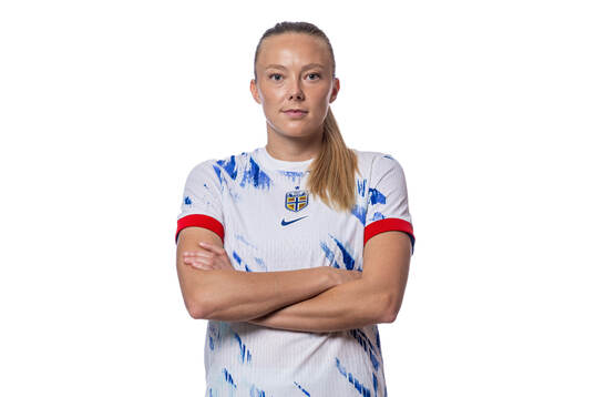 Synne Sofie Kinden Jensen of the Norwegian women's national