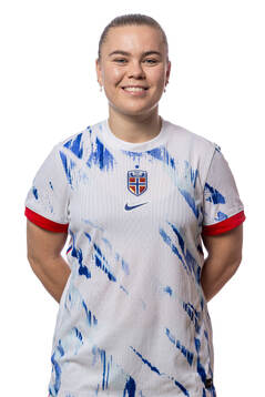 Olaug Tvedten of the Norwegian women's national football