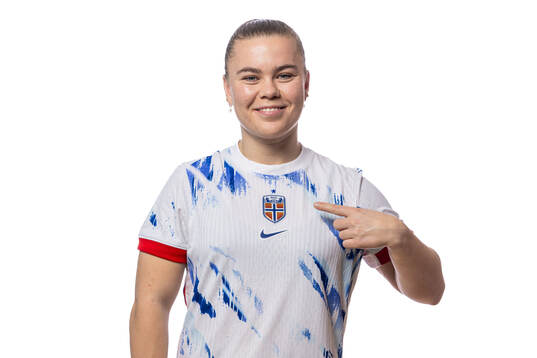 Olaug Tvedten of the Norwegian women's national football