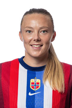 Synne Sofie Kinden Jensen of the Norwegian women's national