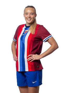 Synne Sofie Kinden Jensen of the Norwegian women's national