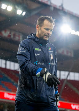 Jon Knudsen, goalkeeper coach of the Norwegian women's