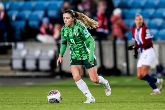 Simone Magill of Northern Ireland