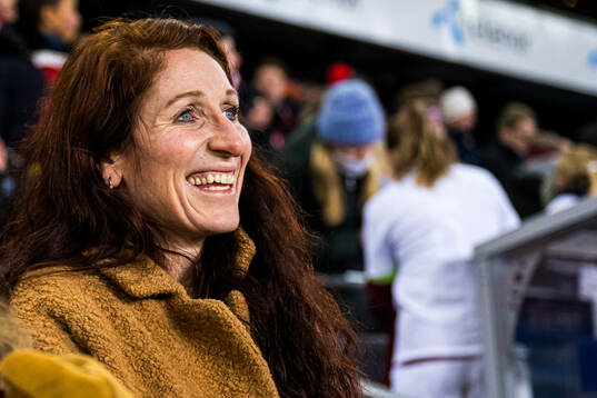 Lise Klaveness, president of the Norwegian Football