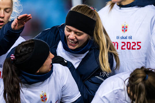 Tuva Hansen and Mathilde Hauge Harviken of Norway