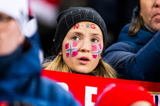 Spectators in the stands