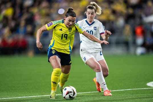 Johanna Rytting Kaneryd of Sweden and Tijana Filipovic of