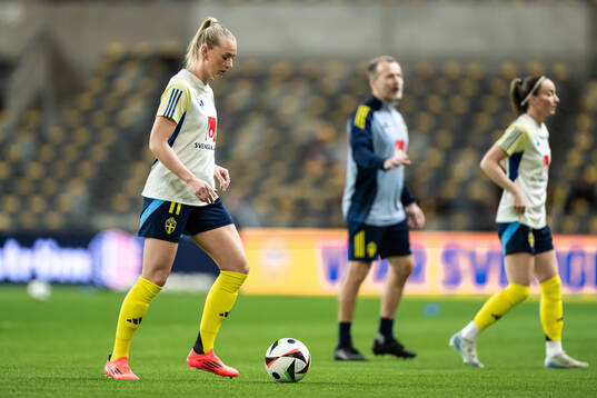 Stina Blackstenius of Sweden