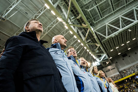 Head coach Peter Gerhardsson of Sweden