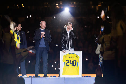Fredrik Reinfeldt, president of the Swedish Football
