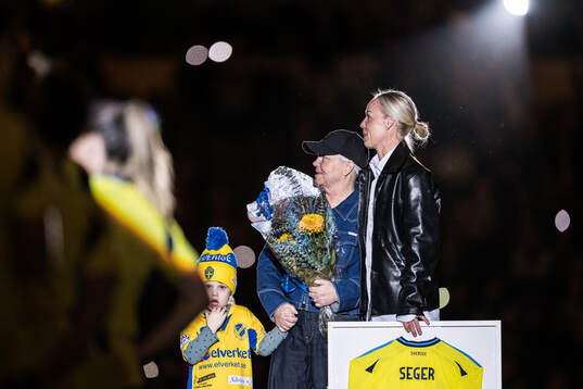 Marika Domanski Lyfors and Caroline Seger