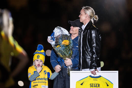 Marika Domanski Lyfors and Caroline Seger