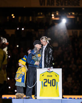 Marika Domanski Lyfors and Caroline Seger
