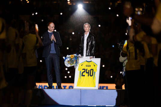 Fredrik Reinfeldt, president of the Swedish Football