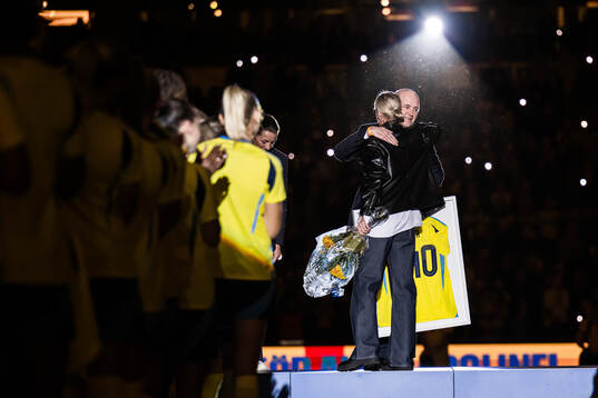 Fredrik Reinfeldt, president of the Swedish Football