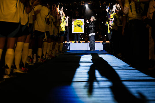 Fredrik Reinfeldt, president of the Swedish Football