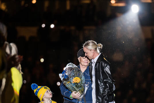 Marika Domanski Lyfors and Caroline Seger