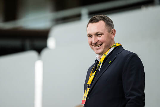 Kim Källström, head of football at the Swedish football
