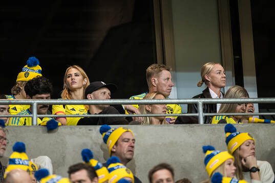 Artist Molly Sandén and Mikael and Caroline Seger in the