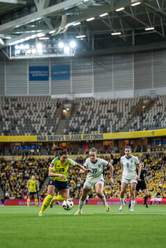 Johanna Rytting Kaneryd of Sweden and Tyla Jay Vlajnic of