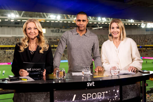 Jane Björck, Daniel Nannskog and Hanna Marklund, Swedish