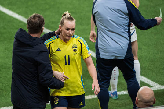 Stina Blackstenius of Sweden