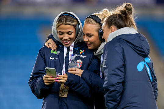 Celin Bizet Ildhusøy, Cathinka Tandberg and Vilde Bøe