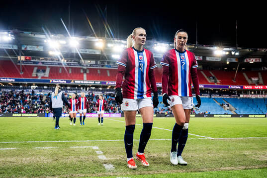 Karina Sævik and Ingrid Syrstad Engen of Norway