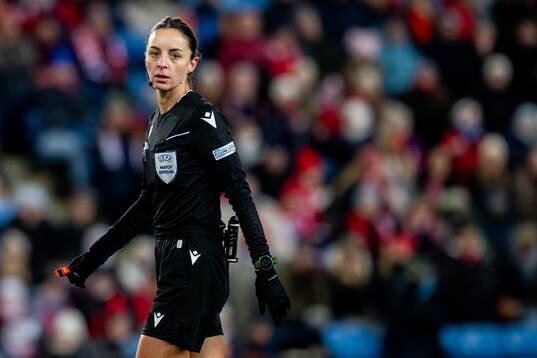 Referee Jelena Cvetković