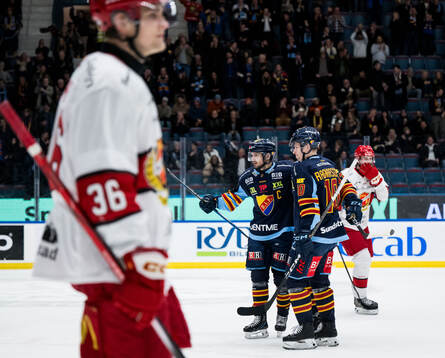 Djurgårdens Marcus Krüger jublar