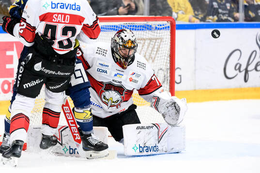 Malmö Redhawks målvakt Daniel Marmenlind