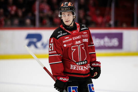Örebros Patrik Puistola deppar