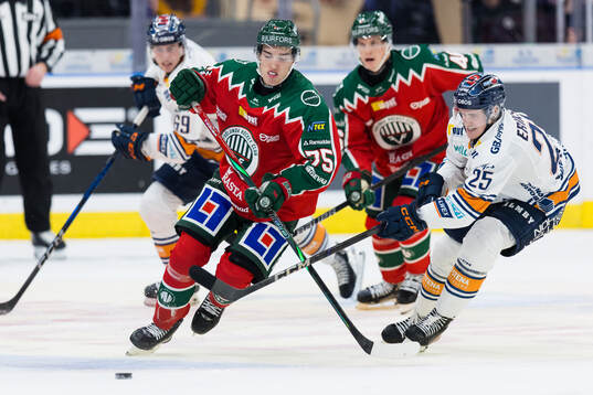 Frölundas David Edstrom och Växjös Filip Eriksson