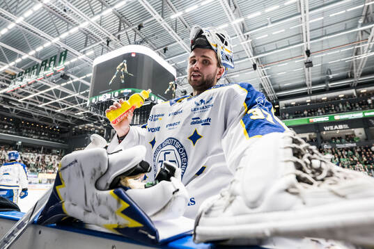 Leksands målvakt Jakob Hellsten